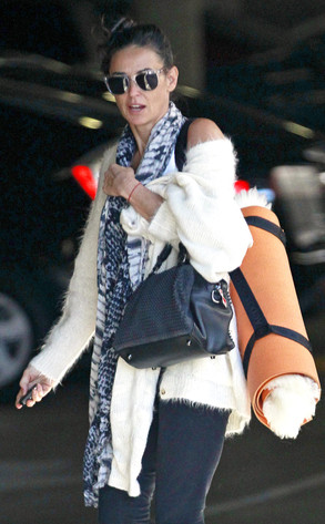 Demi Moore, Yoga Demi Moore, Yoga